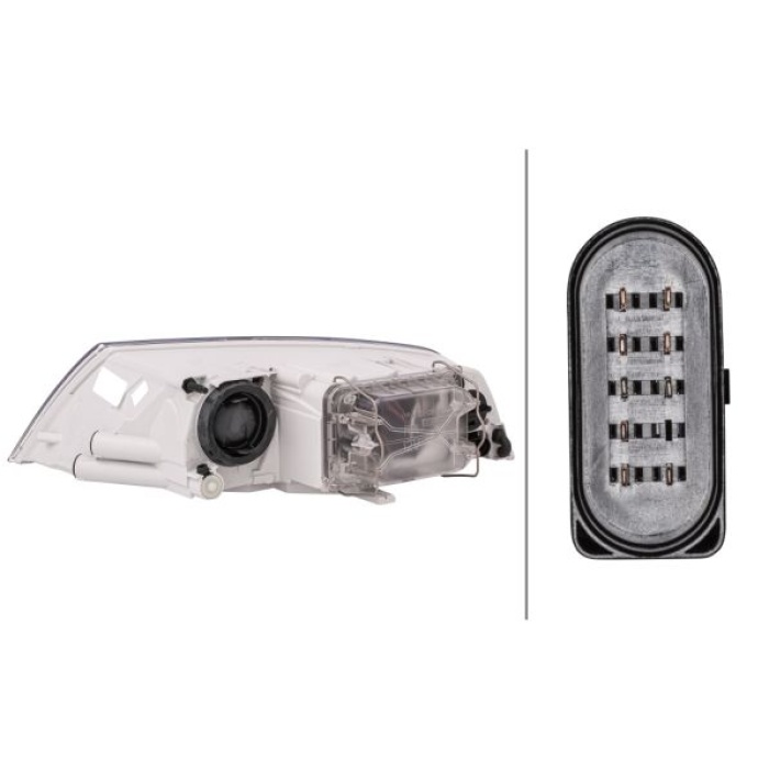 Skoda Octavia 2004-2013 Arası 1.9 TDI, 1.6, 2.0 TDI 16V, 1.6 FSI, 1.4 Sol Hella Marka Far