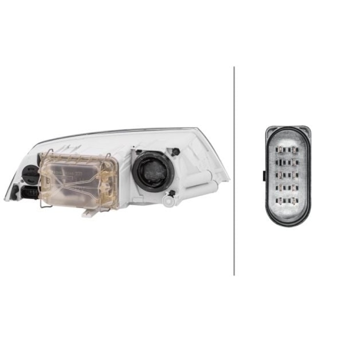 Skoda Octavia 2004-2013 Arası 1.9 TDI, 1.6, 2.0 TDI 16V, 1.6 FSI, 1.4 Sol Hella Marka Far