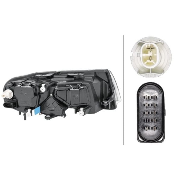 Skoda Superb 2001-2008 Arası 1.9 TDI, 2.5 TDI, 2.0, 2.8 V6, 2.0 TDI, 1.8 T Sol Hella Marka Far