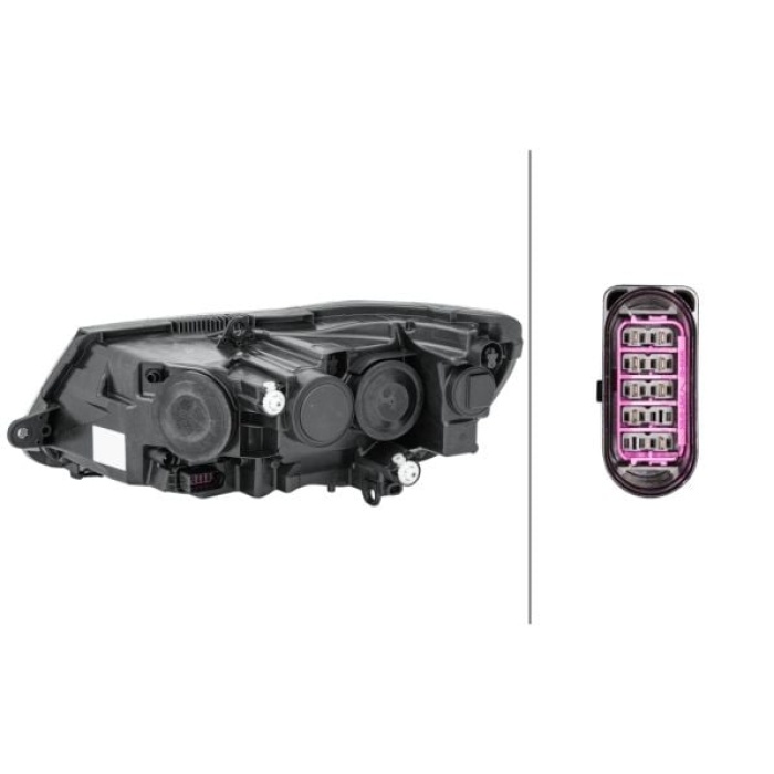 Skoda Superb 2008-2015 Arası 1.6 TDI, 2.0 TFSI, 2.0 TDI, 1.4 TSI, 2.0 TDI 16V 4x4, 1.8 TSI, 1.8 TSI 4x4 Sağ Hella Marka Far