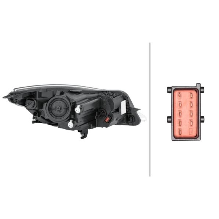 Opel Insignia 2008-2017 Arası 2.0 Turbo E85, 2.0 Biturbo CDTI, 2.0 Turbo 4x4, 1.4, 2.0 E85 Turbo, 2.0 Biturbo CDTI 4x4 Sol Hella Marka Far