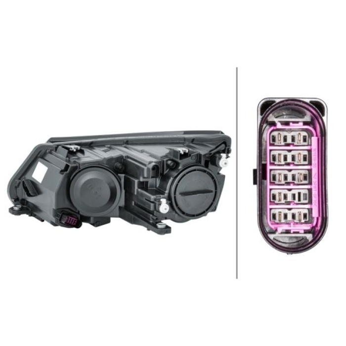 Volkswagen Tiguan 2007-2018 Arası 1.4 TSI, 2.0 TDI 4motion, 2.0 TSI 4motion, 2.0 TFSI 4motion, 1.4 TSI 4motion Sağ Hella Marka Far