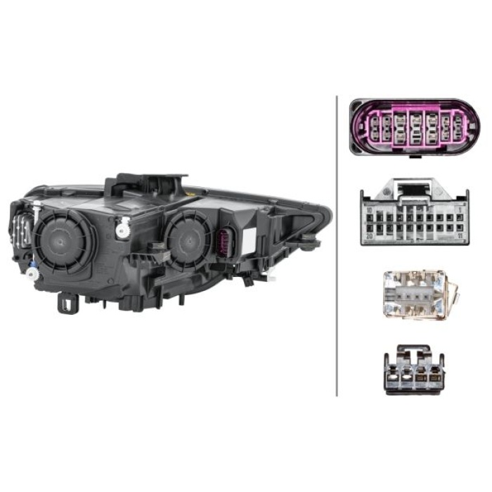 Audi A3 2012-2020 Arası 2.0 TDI quattro, 2.0 TDI, 1.6 TDI, S3 quattro, 1.2 TFSI, 1.4 TFSI Sol Xenon Hella Marka Far