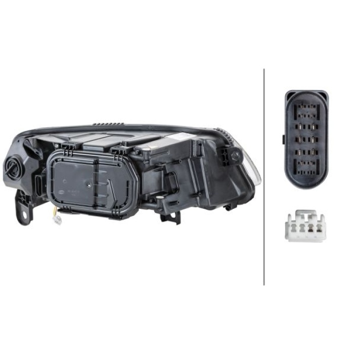 Audi A6 2004-2011 Arası 3.0 TDI quattro, 3.2 FSI, 2.7 TDI, 3.2 FSI quattro, 2.0 TDI, 3.0 TFSI quattro Sol Hella Marka Far