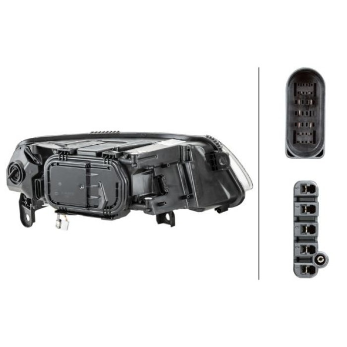 Audi A6 2004-2011 Arası 3.0 TDI quattro, 2.0 TDI, 2.7 TDI, 4.2 quattro, 3.2 FSI, 3.2 FSI quattro Sol Xenon Hella Marka Far