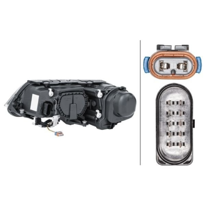 Volkswagen Passat 2000-2005 Arası 1.6, 1.9 TDI, 2.3 V5, 2.3 VR5, 2.0 Sağ Hella Marka Far