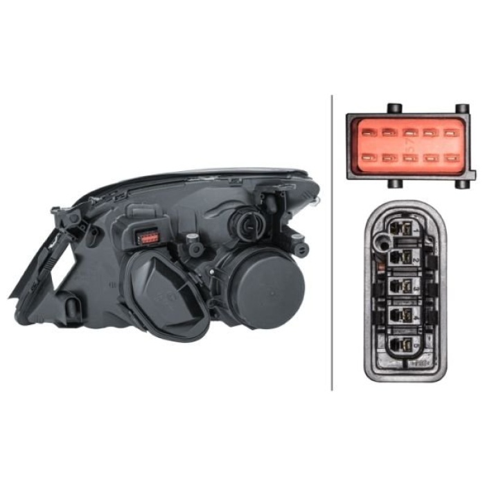 Opel Vectra 2002-2009 Arası 2.2 16V, 1.8 16V, 2.0 DTI 16V, 2.2 DTI 16V, 3.2 V6 Sağ Xenon Hella Marka Far