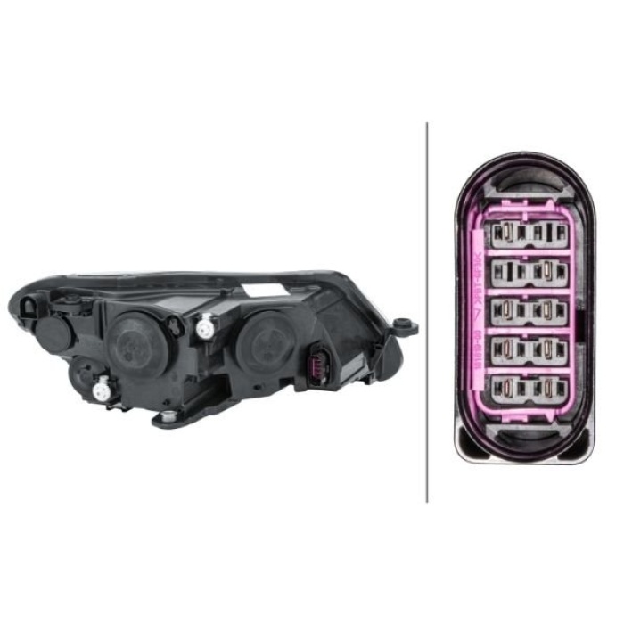 Skoda Superb 2015-2019 Arası 2.0 TDI, 2.0 TDI 4x4, 1.6 TDI, 2.0 TSI, 2.0 TSI 4x4, 1.4 TSI Sol Elektrikli Hella Marka Far