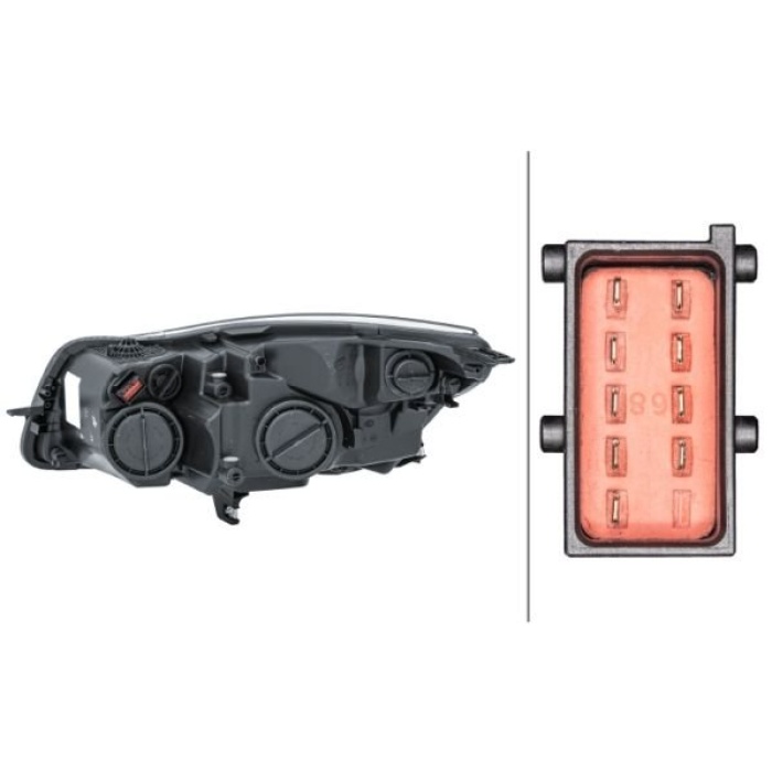 Opel Insignia 2008-2017 Arası 2.0 Turbo E85, 2.0 Turbo 4x4, 1.4, 2.0 E85 Turbo, 2.0 Biturbo CDTI Sağ Hella Marka Far