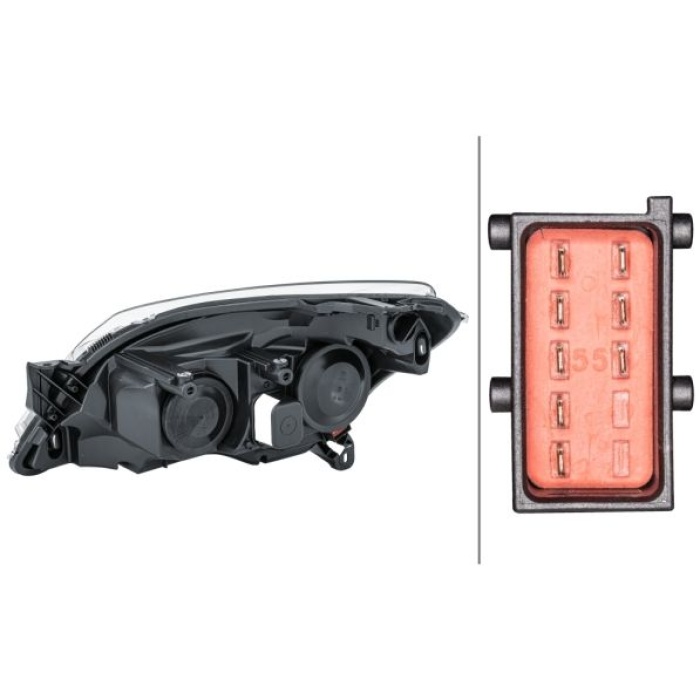 Opel Astra 2004-2014 Arası 1.6 LPG, 1.7 CDTI, 1.4 LPG, 1.3 CDTI, 1.9 CDTI, 1.9 CDTI 16V, 1.4 Sağ Hella Marka Far