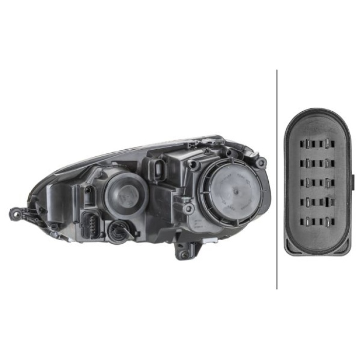 Volkswagen Golf 2003-2010 Arası 1.4 16V, 2.0 FSI, 2.0 SDI, 1.9 TDI, 2.0 TDI 16V, 1.6, 1.6 FSI, 1.4 FSI Sol Hella Marka Far