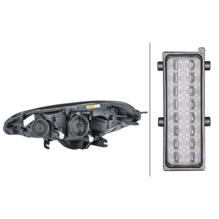 Opel Corsa 2014-2018 Arası 1.3 CDTI, 1.2, 1.4 LPG, 1.0, 1.4 Turbo, 1.4 Sağ Xenon Hella Marka Far