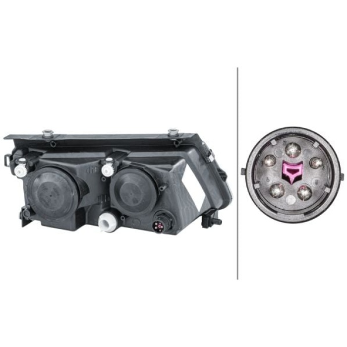 Volkswagen Passat 1996-2001 Arası 1.6, 1.9 TDI, 2.8 V6 Syncro/4motion, 1.8 T, 2.3 VR5, 1.8 Sol Hella Marka Far