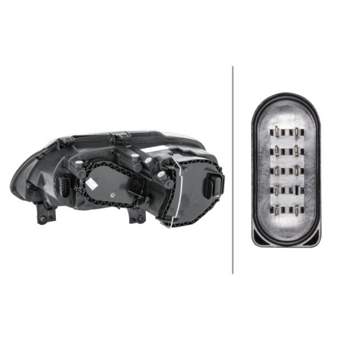 Volkswagen Caddy 2004-2015 Arası 1.9 TDI 4motion, 1.4 Sağ Elektrikli Hella Marka Far