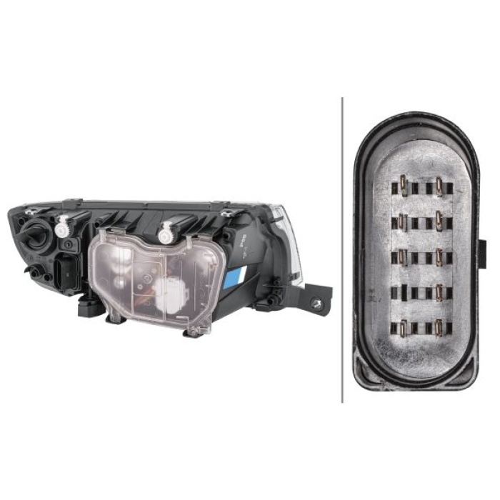 Skoda Fabia 1999-2008 Arası 1.4 16V, 1.9 SDI, 1.4, 1.9 TDI, 1.0 Sol Elektrikli, Krom Hella Marka Far