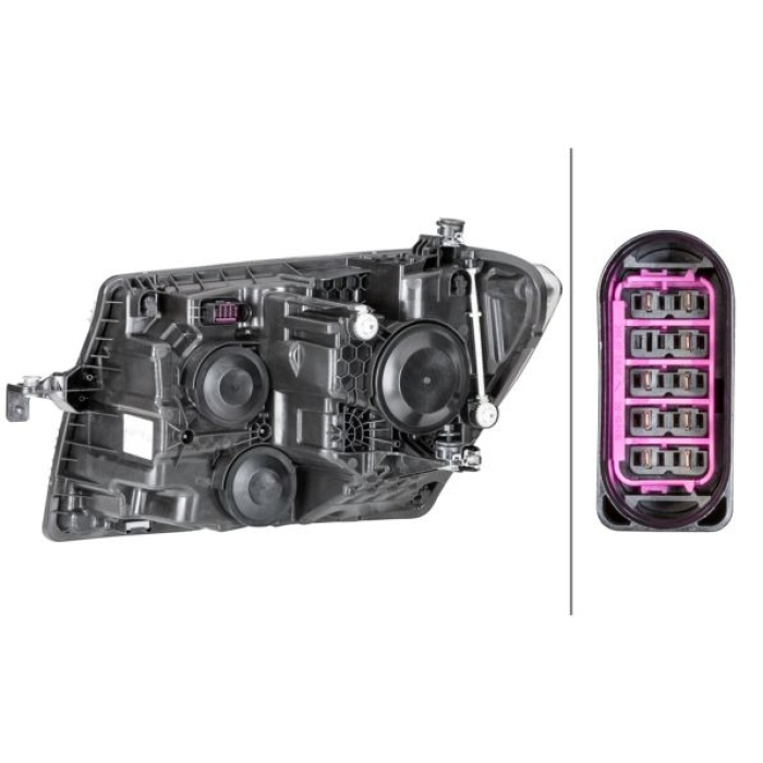 Volkswagen Crafter 2016-2020 Arası 2.0 TDI, 2.0 TDI 4motion Sağ Hella Marka Far