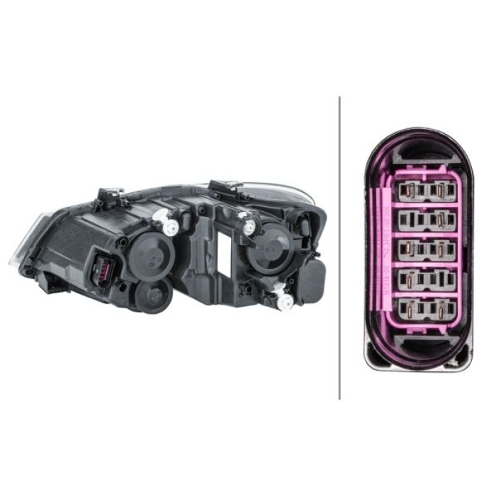 Volkswagen Polo 2009-2013 Arası 1.6 TDI, 1.2 TSI, 1.2, 1.2 TDI, 1.4 TSI, 1.6 BiFuel, 2.0 R WRC Sağ Hella Marka Far