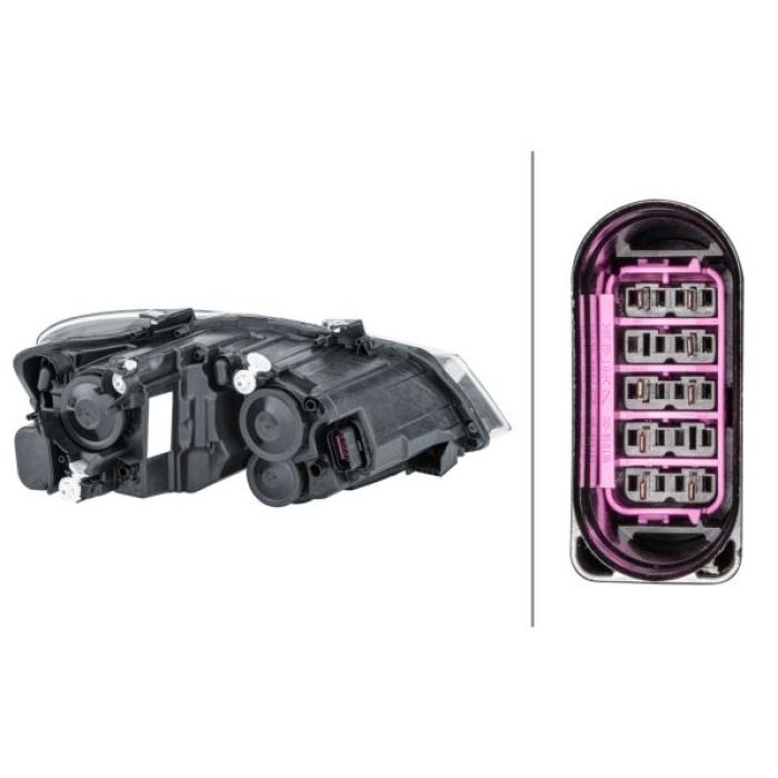 Volkswagen Polo 2009-2013 Arası 1.6 TDI, 1.2 TSI, 1.2, 1.2 TDI, 1.4 TSI, 1.6 BiFuel, 2.0 R WRC Sol Hella Marka Far