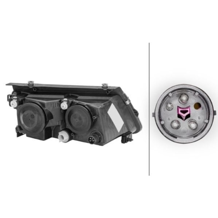 Volkswagen Passat 1996-2001 Arası 1.6, 1.9 TDI, 2.8 V6 Syncro/4motion, 1.8 T, 2.3 VR5, 1.8 Sol Hella Marka Far