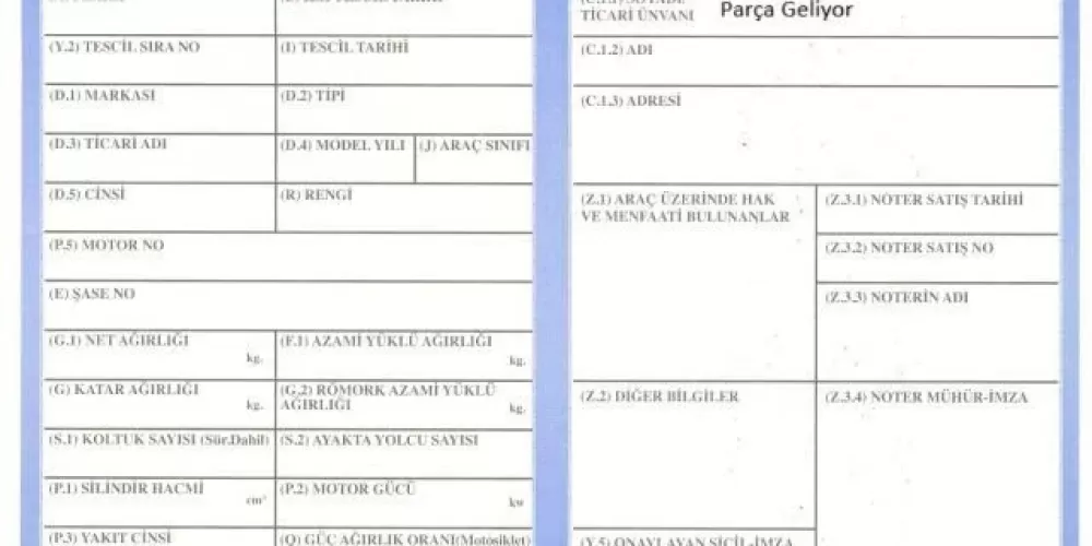 Şase No İle Parça Sorgulama