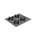 ARÇELİK OCD 606 EM1G Grion (Gri Cam) Ankastre Ocak