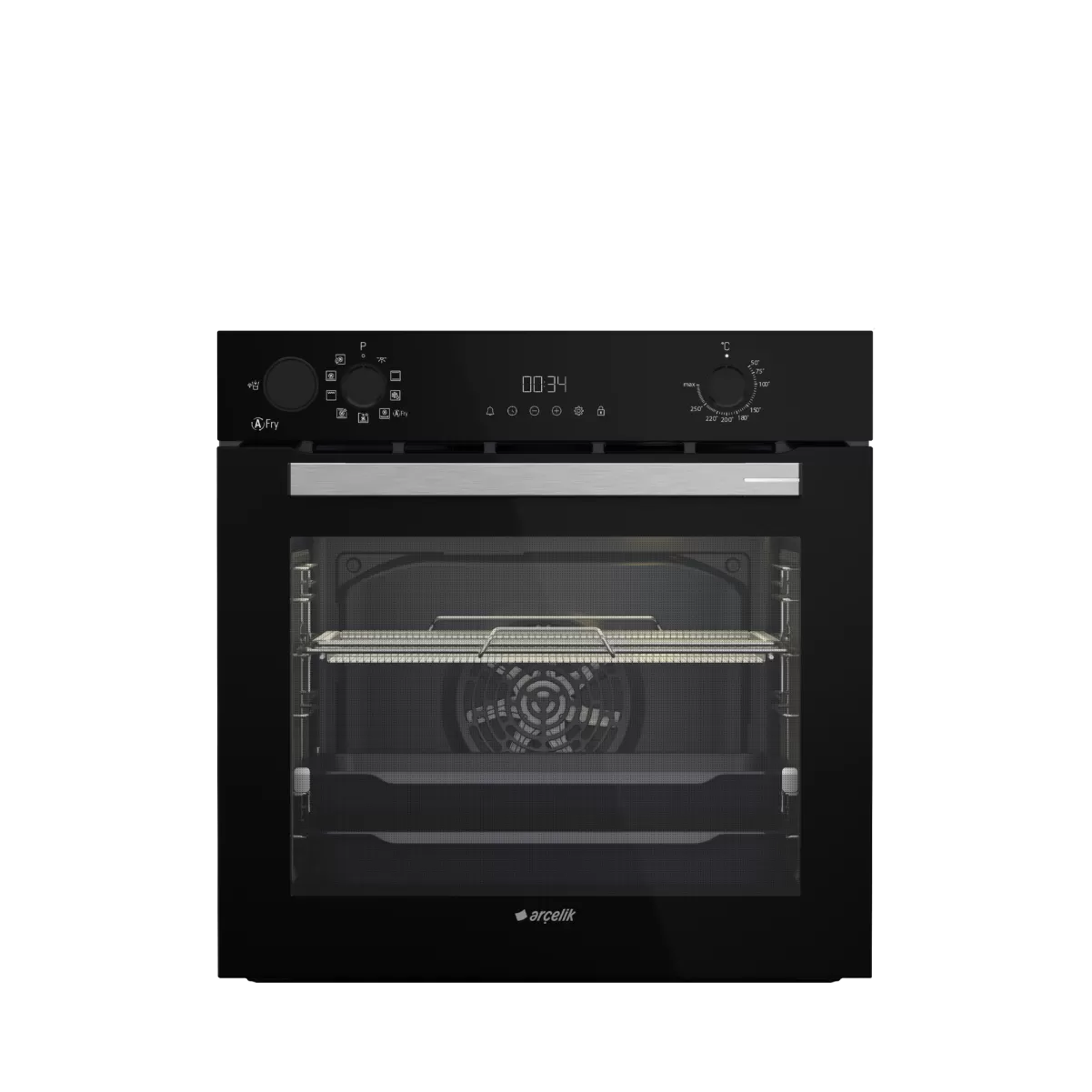ARÇELİK AFC 361 S Fibona Serisi Ankastre Multifonksiyon Fırın AFry Buhar Destekli Fırın