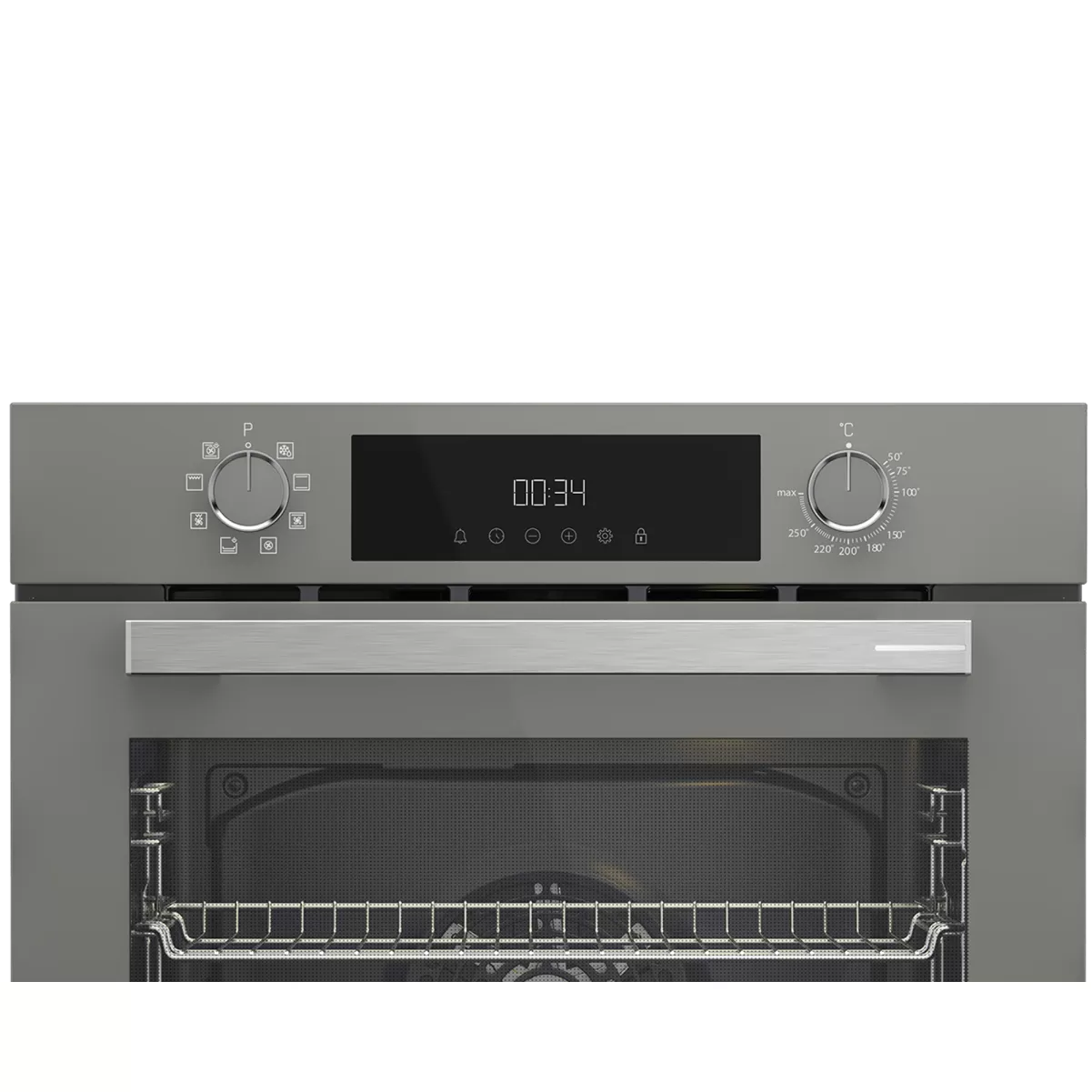 ARÇELİK AFC 340 G Fibona Serisi Ankastre Multifonksiyon Fırın Buhar Destekli Fırın