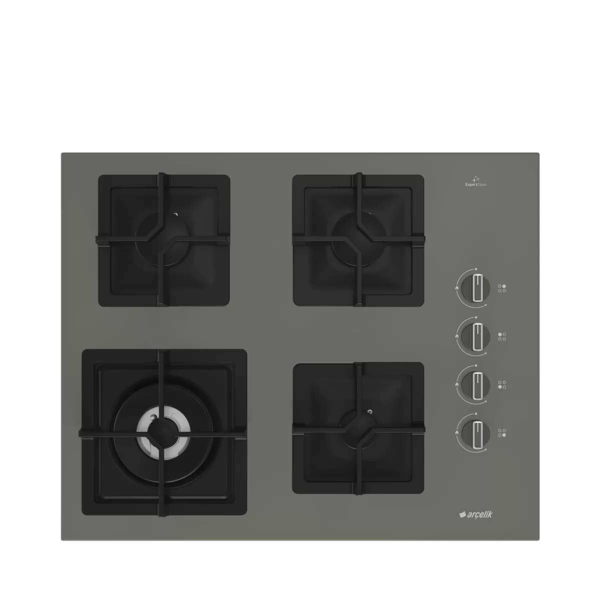 ARÇELİK OCD K 651 DWG Fibona Serisi Gazlı Cam Tablalı Ocak