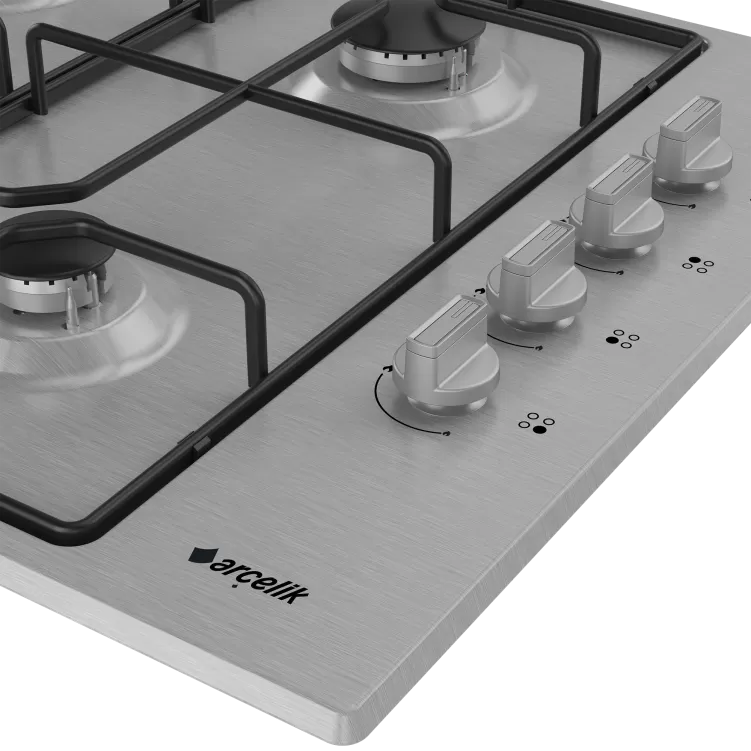 ARÇELİK OMD D 611 EI Gazlı Metal Tablalı Ocak