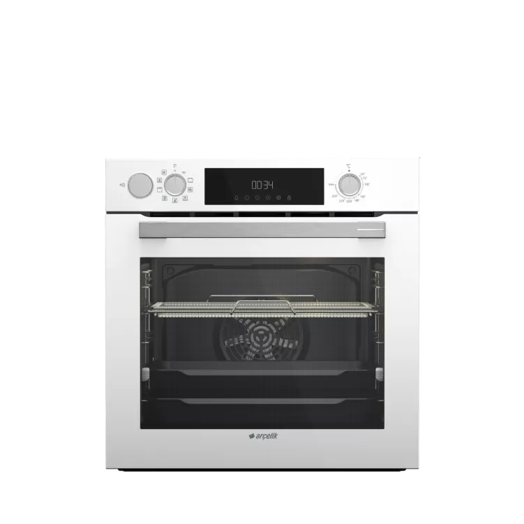 ARÇELİK AFC 361 B Fibona Serisi Ankastre Multifonksiyon Fırın AFry Buhar Destekli Fırın
