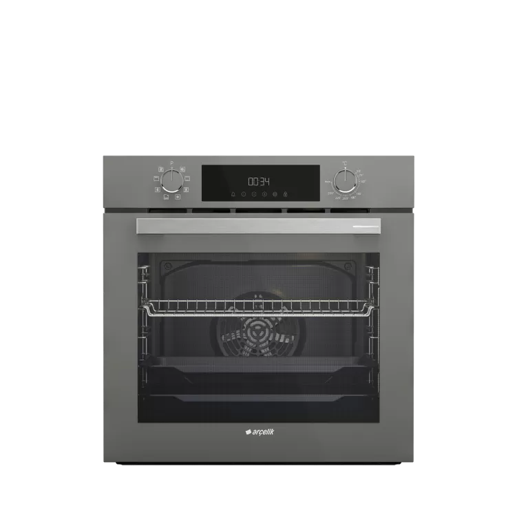 ARÇELİK AFC 340 G Fibona Serisi Ankastre Multifonksiyon Fırın Buhar Destekli Fırın