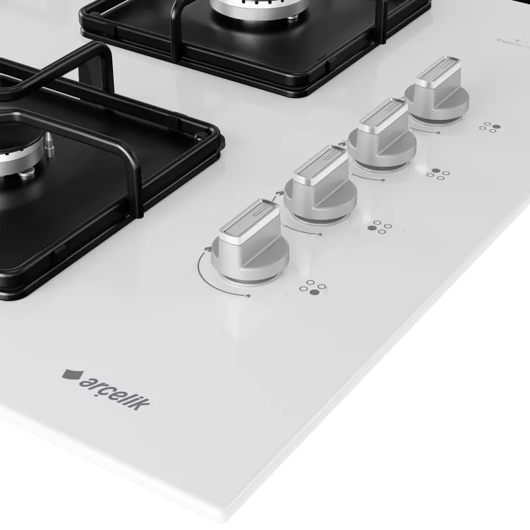 ARÇELİK OCD K 651 EWB Gazlı Cam Tablalı Ocak