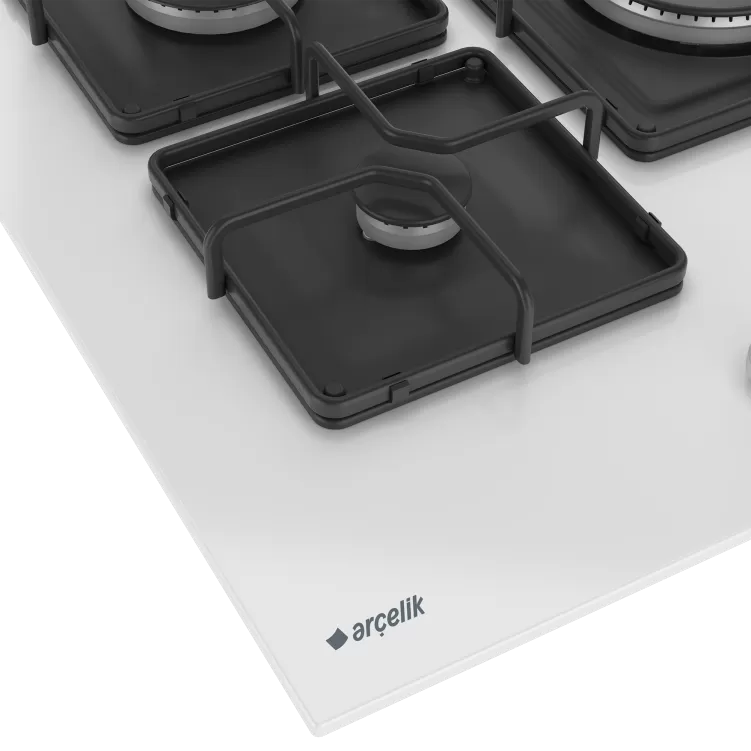 ARÇELİK OCD K 752 EWB Gazlı Cam Tablalı Ocak