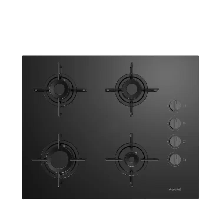 ARÇELİK OCD T 651-2 ES Gazlı Cam Tablalı Ocak