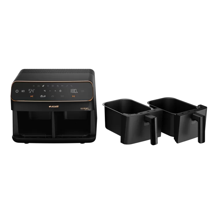 ARÇELİK FR 9284 Arçelik Gurme DuoFry™ Az Yağlı Fritöz