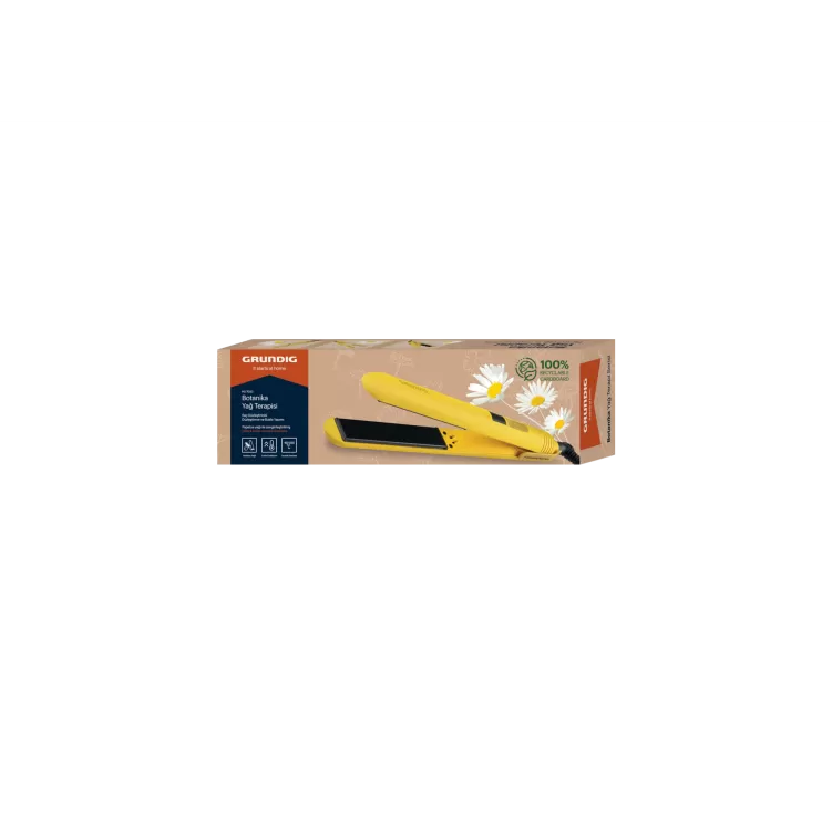 GRUNDIG GRUNDIG HS 7033 Botanika Papatya Yağ Terapisi Saç Düzleştirici