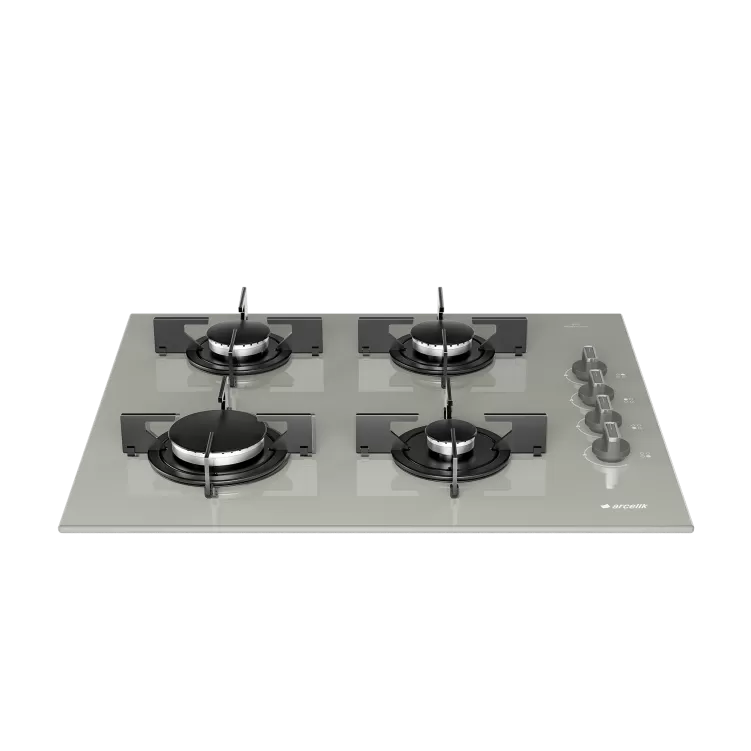 ARÇELİK OCD T 601 EG Fibona Serisi Gazlı Cam Tablalı Ocak