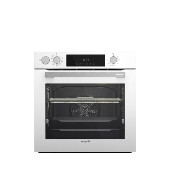 ARÇELİK AFC 361 B Fibona Serisi Ankastre Multifonksiyon Fırın AFry Buhar Destekli Fırın