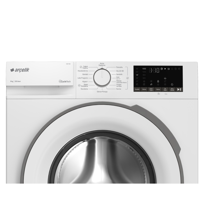 ARÇELİK 9120 TMX 9 Kg Çamaşır Makinesi