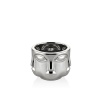 Havelka Suratlı Dekoratif Küçük Boy Saksı Parlak Silver 10cm