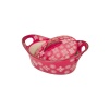 Seramik Kırmızı Oval Büyük Tencere Fırın Kabı 31x22 Cm