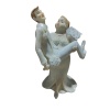 Polyester Gelin Damat Biblo Kucakta Beyaz 18,5cm