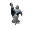 Polyester Gelin Damat Biblo Kucakta Siyah 18,5cm