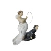Polyester Gelin Damat Biblo Obje Damat Oltada 13,5cm