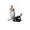 Polyester Gelin Damat Biblo Obje Damat Oltada 13,5cm