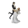 Polyester Gelin Damat Biblo Obje Damat Kucakta 21cm