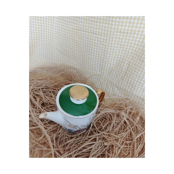 Blossoms Porselen Demlik Teapot Çaydanlık