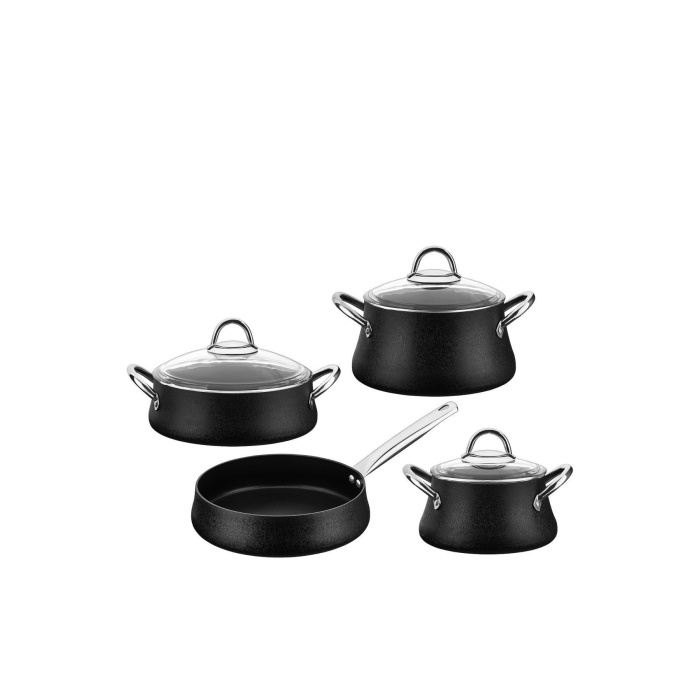 Luxury 7 Parça Granit Tencere Seti RC100