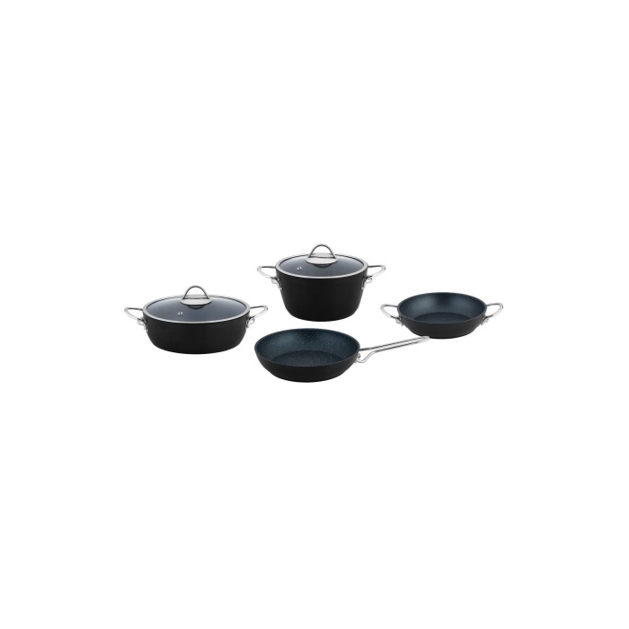 Midi Mix 6 Parça Granit Tencere Seti Rc410s