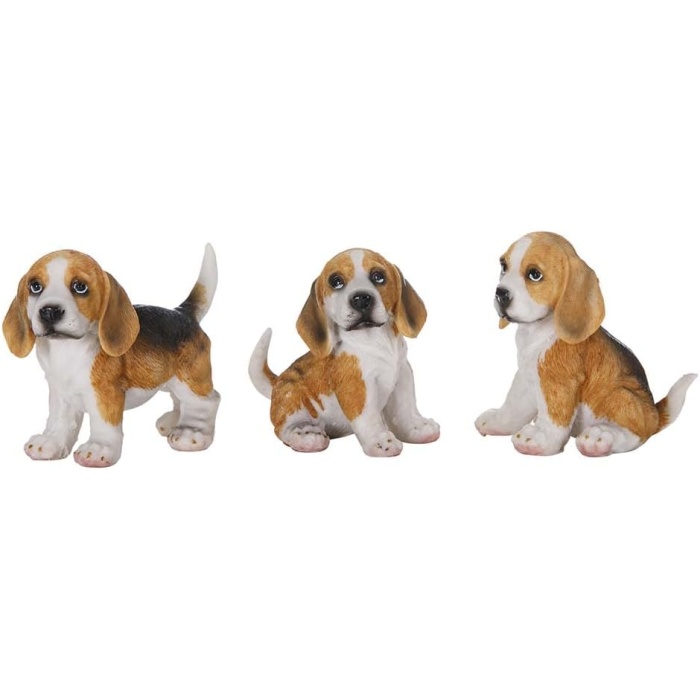 Pretty 3lü Köpek Biblo 4x7 cm